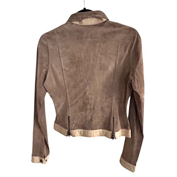 Jakett NYC Suede w/ Leather Trim Jacket, with Tags - Picture 2 of 9